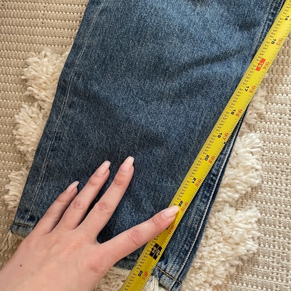 Agolde Riley High Rise Straight Crops - Picture 9 of 9